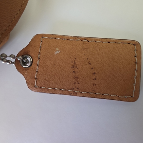 Vintage Coach Companion Flap Crossbody Bag Camel Glove Tanned Leather - Picture 14 of 15